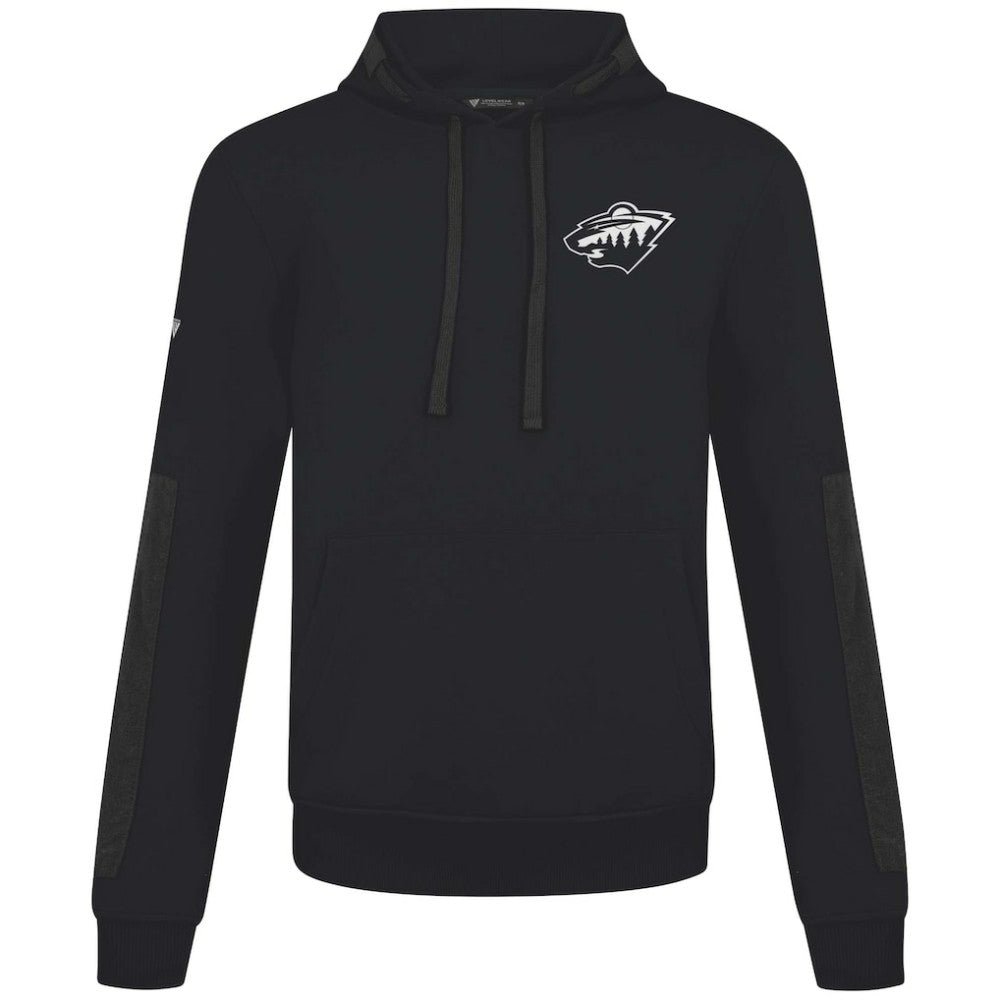 Minnesota Wild Levelwear Bombay Response Pullover Hoodie - Black - NHL