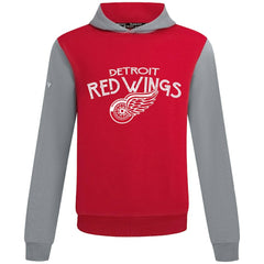 Detroit Red Wings Levelwear Ultimate Mission Pullover Hoodie - Red/Gray - NHL