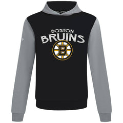 Boston Bruins Levelwear Ultimate Mission Pullover Hoodie - Black/Gray - NHL