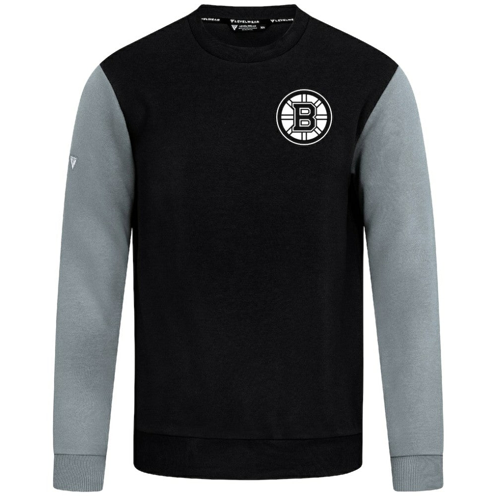 Boston Bruins Levelwear Ultimate Response Sweatshirt - Black/Gray - NHL