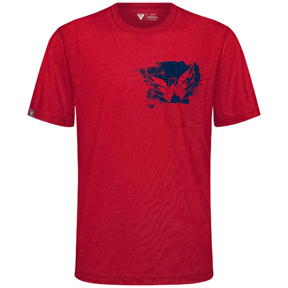 Washington Capitals Levelwear Focal Blasted T-Shirt - Red - NHL