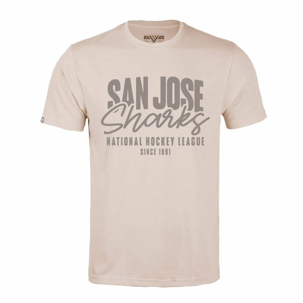 San Jose Sharks Levelwear Richmond Response T-Shirt - Khaki - NHL