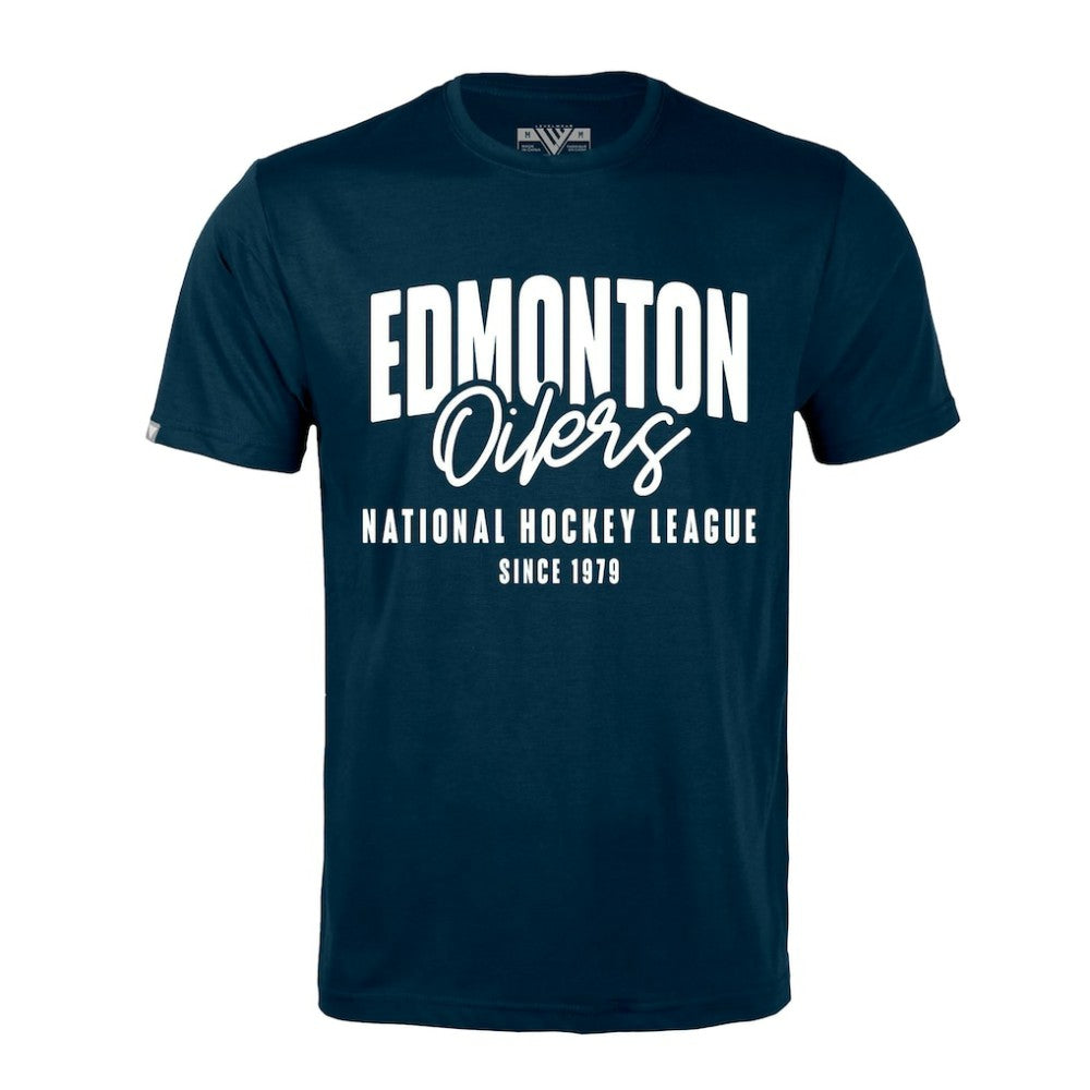 Edmonton Oilers Levelwear Richmond Response T-Shirt - Navy - NHL