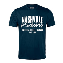 Nashville Predators Levelwear Richmond Response T-Shirt - Navy - NHL
