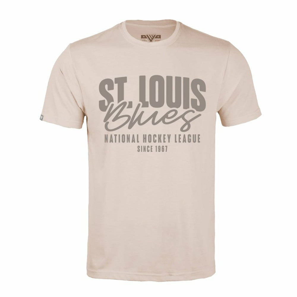 St. Louis Blues Levelwear Richmond Response T-Shirt - Khaki - NHL