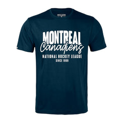 Montreal Canadiens Levelwear Richmond Response T-Shirt - Navy - NHL