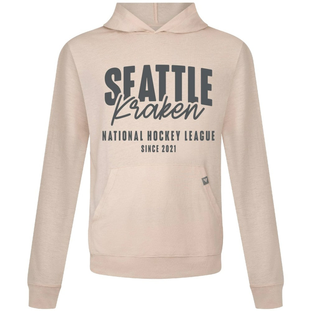 Seattle Kraken Levelwear Relay Response Pullover Hoodie - Khaki - NHL