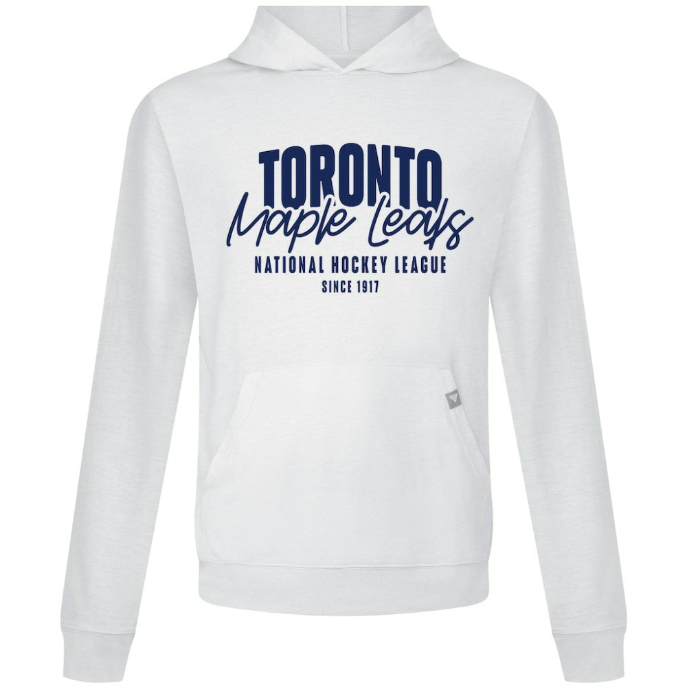 Toronto Maple Leafs Levelwear Relay Response Pullover Hoodie - White - NHL