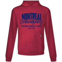 Montreal Canadiens Levelwear Relay Response Pullover Hoodie - Red - NHL