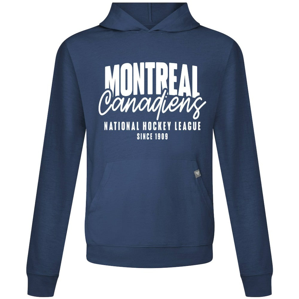 Montreal Canadiens Levelwear Relay Response Pullover Hoodie - Navy - NHL