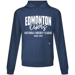 Edmonton Oilers Levelwear Relay Response Pullover Hoodie - Navy - NHL