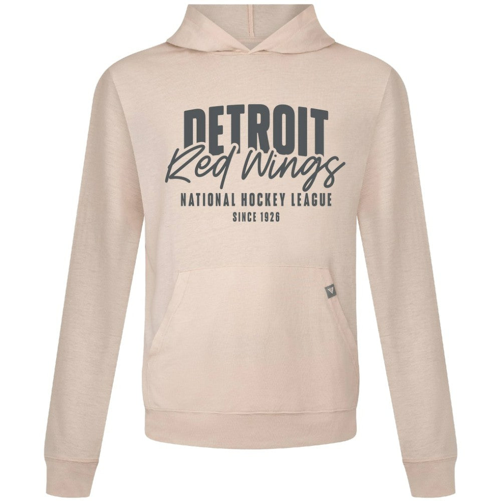 Detroit Red Wings Levelwear Relay Response Pullover Hoodie - Khaki - NHL