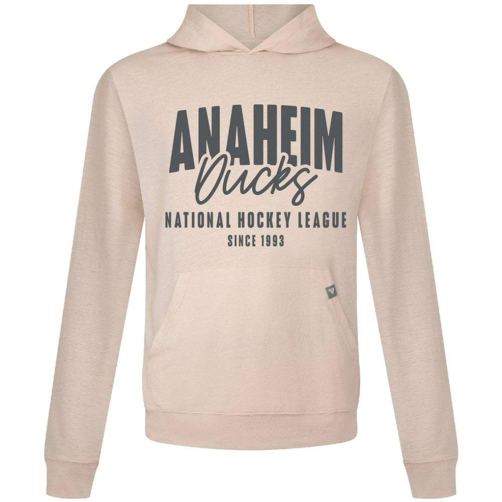 Anaheim Ducks Levelwear Relay Response Pullover Hoodie - Khaki - NHL