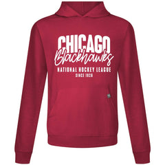 Chicago Blackhawks Levelwear Relay Response Pullover Hoodie - Red - NHL