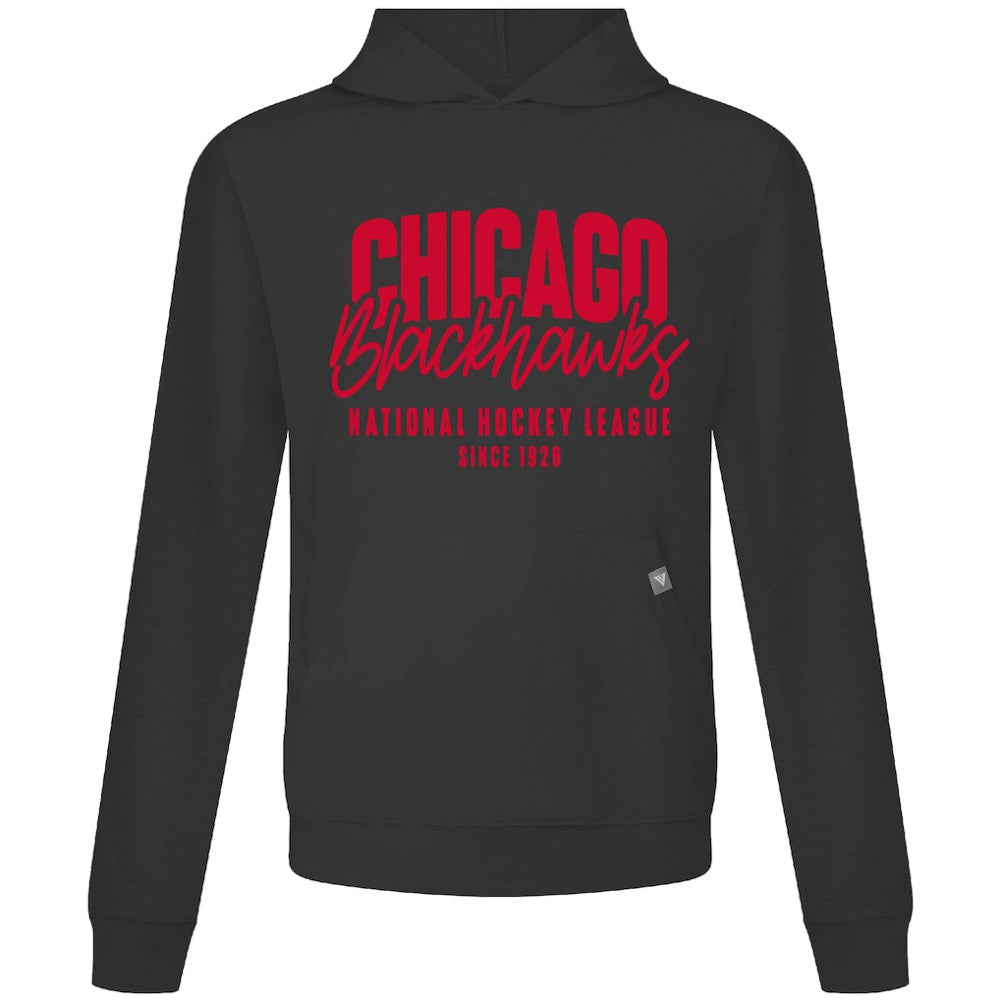 Chicago Blackhawks Levelwear Relay Response Pullover Hoodie - Black - NHL