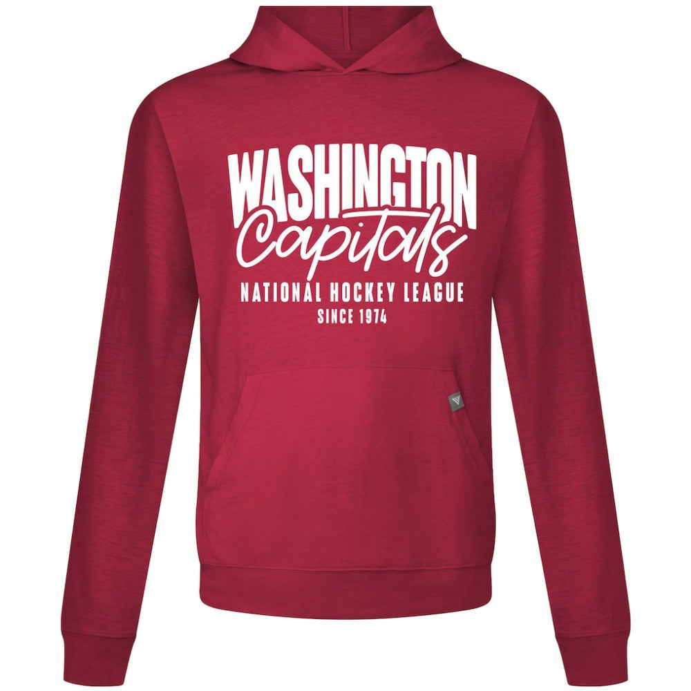 Washington Capitals Levelwear Relay Response Pullover Hoodie - Red - NHL