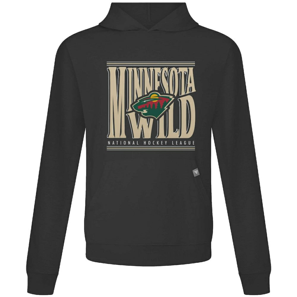 Minnesota Wild Levelwear Relay Powerhouse Pullover Hoodie - Black - NHL