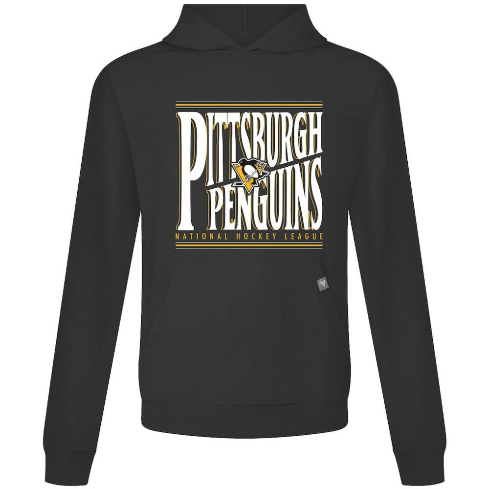 Pittsburgh Penguins Levelwear Relay Powerhouse Pullover Hoodie - Black - NHL
