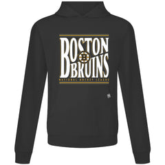 Boston Bruins Levelwear Relay Powerhouse Pullover Hoodie - Black - NHL