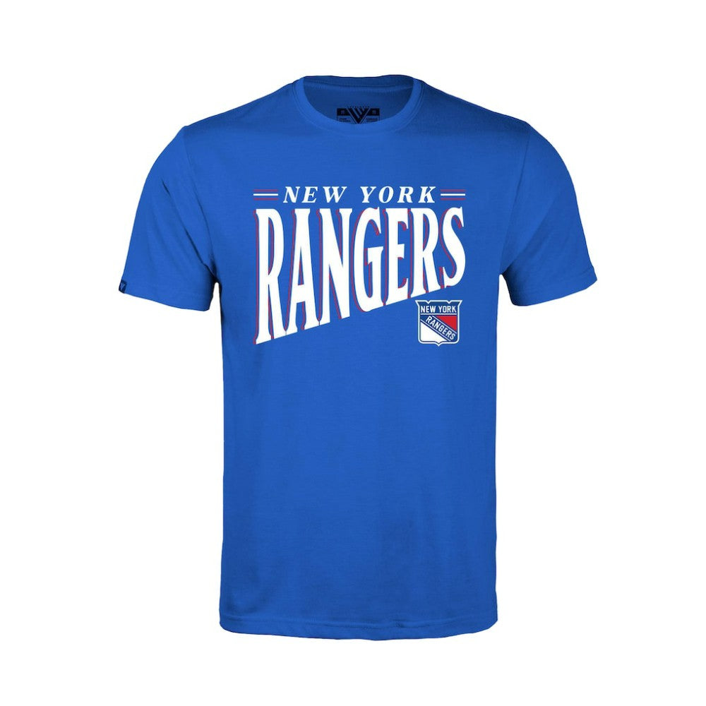 New York Rangers Levelwear Youth Little Richmond Tally T-Shirt - Royal - NHL