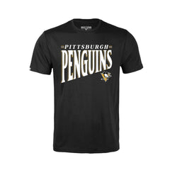 Pittsburgh Penguins Levelwear Youth Little Richmond Tally T-Shirt - Black - NHL