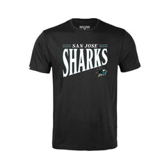 San Jose Sharks Levelwear Youth Little Richmond Tally T-Shirt - Black - NHL