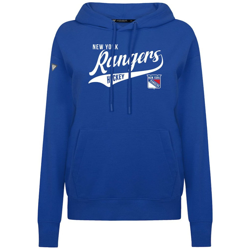 New York Rangers Levelwear Women's Adorn Glide Pullover Hoodie - Royal - NHL