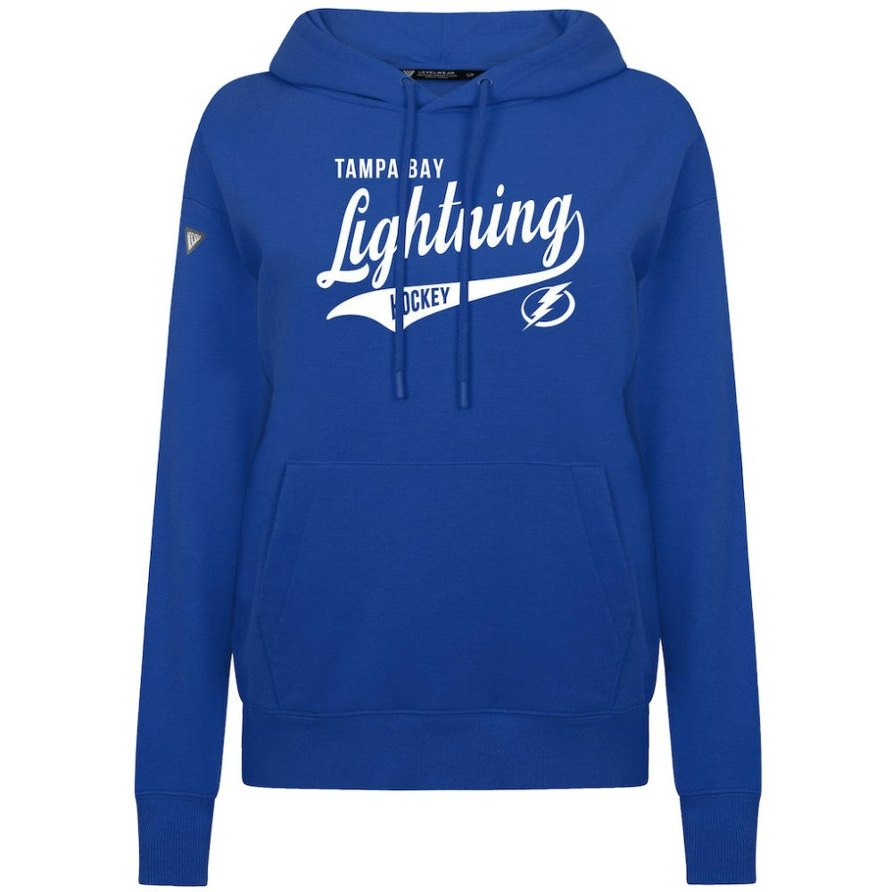 Tampa Bay Lightning Levelwear Women's Adorn Glide Pullover Hoodie - Royal - NHL