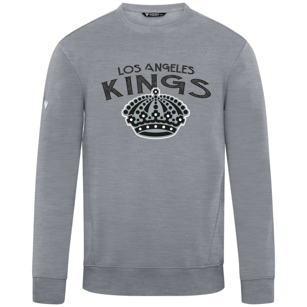 Los Angeles Kings Levelwear Zane Mission Sweatshirt - Gray - NHL