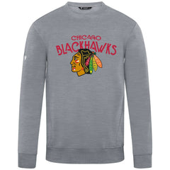 Chicago Blackhawks Levelwear Zane Mission Sweatshirt - Gray - NHL