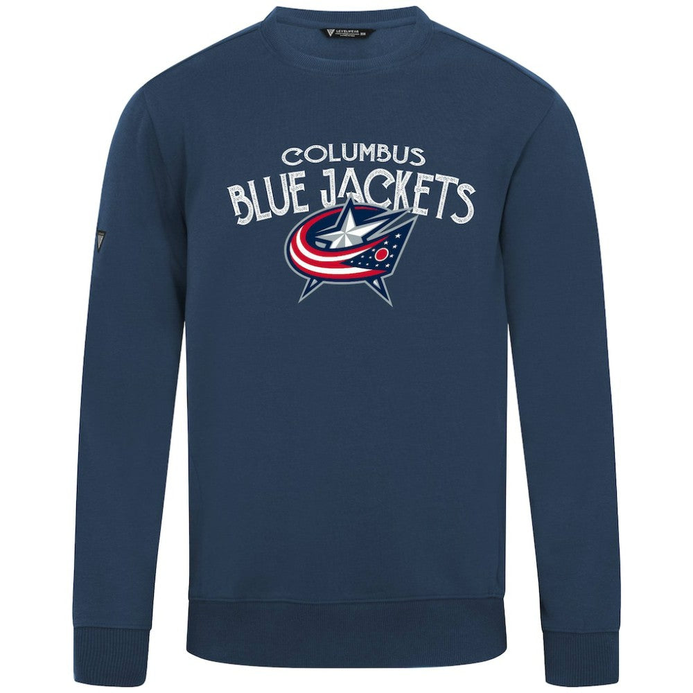 Columbus Blue Jackets Levelwear Zane Mission Sweatshirt - Navy - NHL