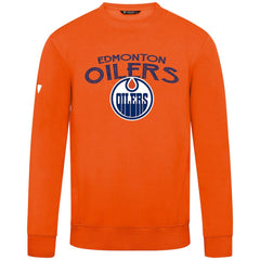 Edmonton Oilers Levelwear Zane Mission Sweatshirt - Orange - NHL