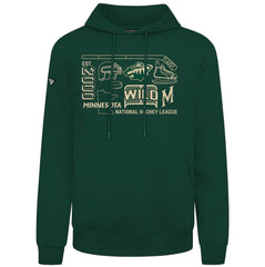 Minnesota Wild Levelwear Podium Campaign Pullover Hoodie - Green - NHL