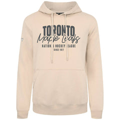 Toronto Maple Leafs Levelwear Podium Response Pullover Hoodie - Khaki - NHL