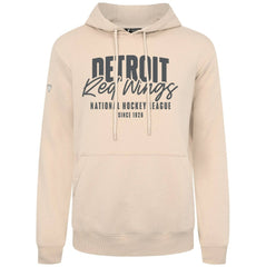 Detroit Red Wings Levelwear Podium Response Pullover Hoodie - Khaki - NHL