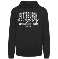 Pittsburgh Penguins Levelwear Podium Response Pullover Hoodie - Black - NHL