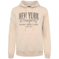 New York Rangers Levelwear Podium Response Pullover Hoodie - Khaki - NHL