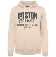 Boston Bruins Levelwear Podium Response Pullover Hoodie - Khaki - NHL