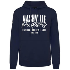 Nashville Predators Levelwear Podium Response Pullover Hoodie - Navy - NHL