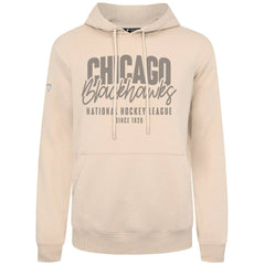 Chicago Blackhawks Levelwear Podium Response Pullover Hoodie - Khaki - NHL