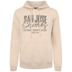 San Jose Sharks Levelwear Podium Response Pullover Hoodie - Khaki - NHL