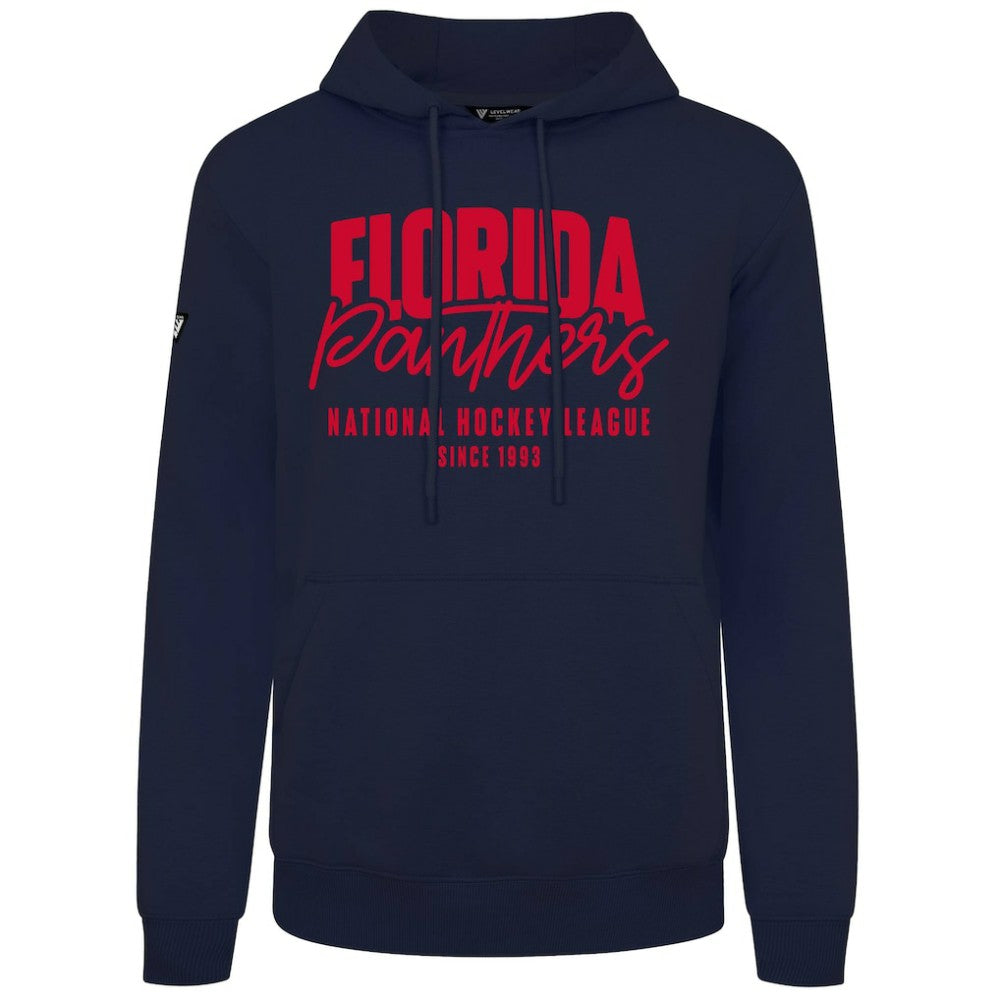 Florida Panthers Levelwear Podium Response Pullover Hoodie - Navy - NHL