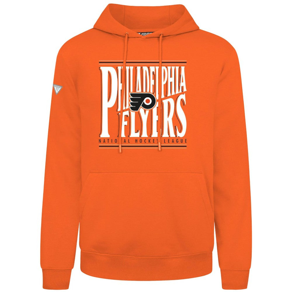 Philadelphia Flyers Levelwear Podium Powerhouse Pullover Hoodie - Orange - NHL