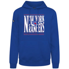 New York Rangers Levelwear Podium Powerhouse Pullover Hoodie - Royal - NHL