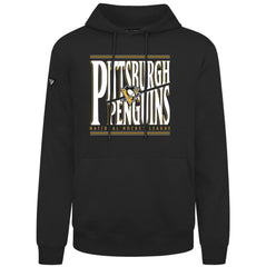 Pittsburgh Penguins Levelwear Podium Powerhouse Pullover Hoodie - Black - NHL