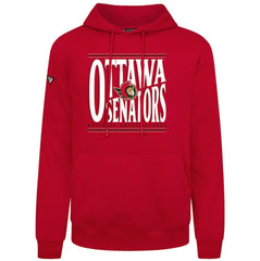 Ottawa Senators Levelwear Podium Powerhouse Pullover Hoodie - Red - NHL