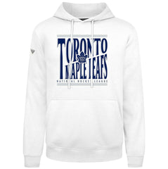 Toronto Maple Leafs Levelwear Podium Powerhouse Pullover Hoodie - White - NHL