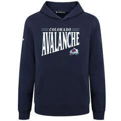 Colorado Avalanche Levelwear Youth Jr Podium Tally Pullover Hoodie - Navy - NHL