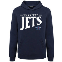 Winnipeg Jets Levelwear Youth Jr Podium Tally Pullover Hoodie - Navy - NHL