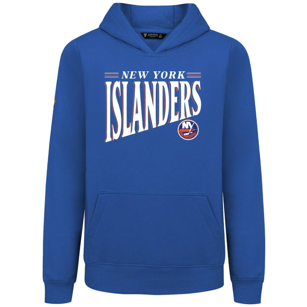 New York Islanders Levelwear Youth Jr Podium Tally Pullover Hoodie - Royal - NHL